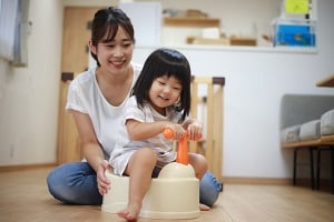 Readiness for kinder and school toilet training